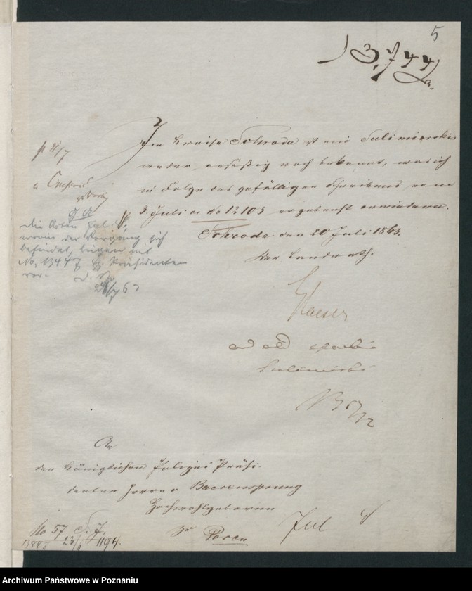 Obraz 10 z jednostki "A. betr. den Gutsbesitzer Joseph von Sulimierski"