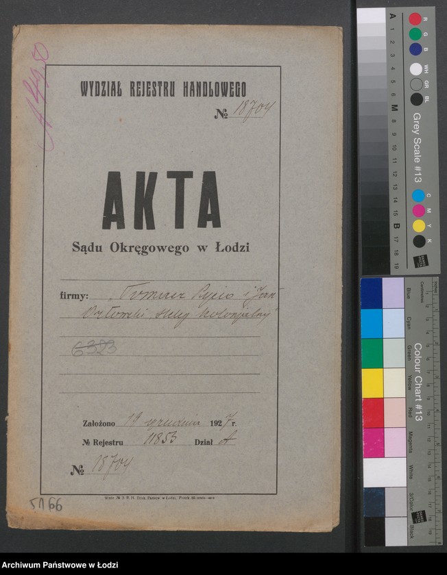 Obraz 2 z jednostki "Tomasz Pycio i Jan Orłowski- sklep kolonialny w Pabianicach"