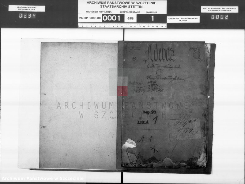 image.from.unit.number "Kasper von Adebar zu Wussow den Pastor Georg Friedrich zu Wussow/ vorher Friedrich Senftig v. Borcke/ wegen den Pfarrhufen, des Pfarrherrholzes, der Pfarrwiesen."