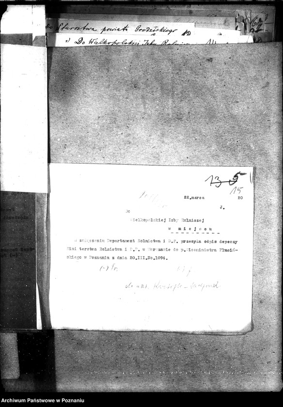 Obraz 19 z jednostki "Sprawy szczegółowo-administracyjne Sadzonki"