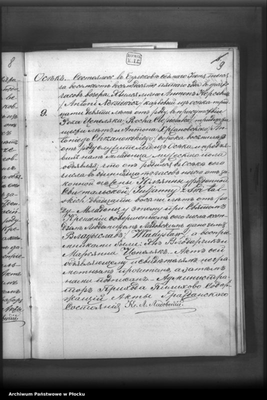 image.from.unit.number "Akta urodzeń, małżeństw i zgonów"