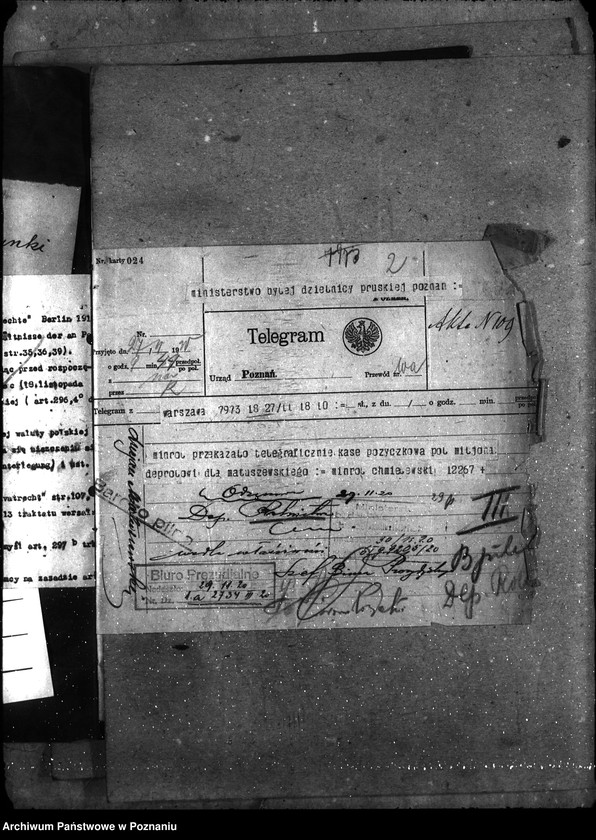 Obraz 6 z jednostki "Sprawy gospodarcze-ogólne Obstalunki na polecenia z Warszawy"