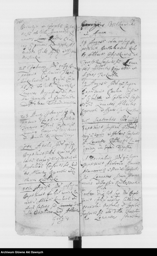 image.from.unit.number "Parafia: Żydaczów. Dekanat: Stryj. Księga metrykalna chrztów 1657-1708 i ślubów* 1657-1677, 1683-1708 dla całej parafii."