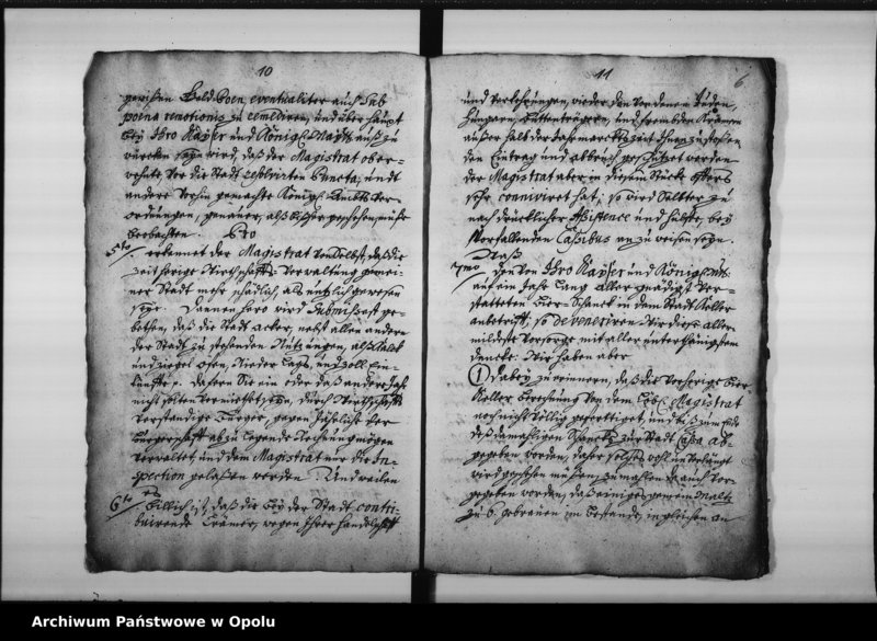 Obraz 10 z jednostki "[Księga protokołów (odpisy) prywatnego zbioru Franciszka Ignacego Kuffki w Opolu. Tom I. 1719 - 1722]"