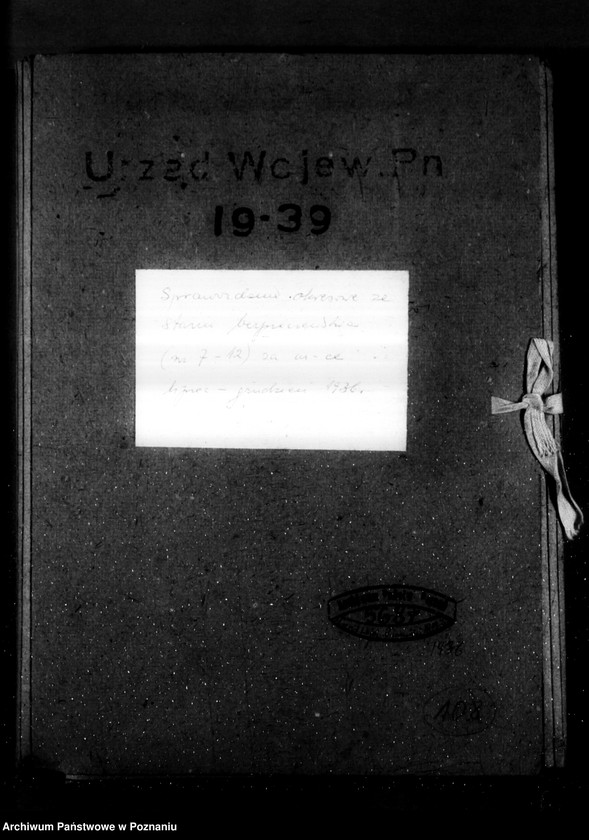 Obraz 4 z jednostki "Sprawozdania okresowe ze stanu bezpieczeństwa za miesiące lipiec-grudzień 1936 r. /nr 7-12/"