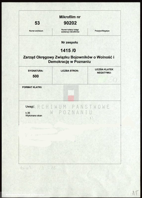 Obraz 2 z jednostki "Życiorysy powstańców wielkopolskich: Ż - /Żak Kazimierz - Żyto Franciszek/."