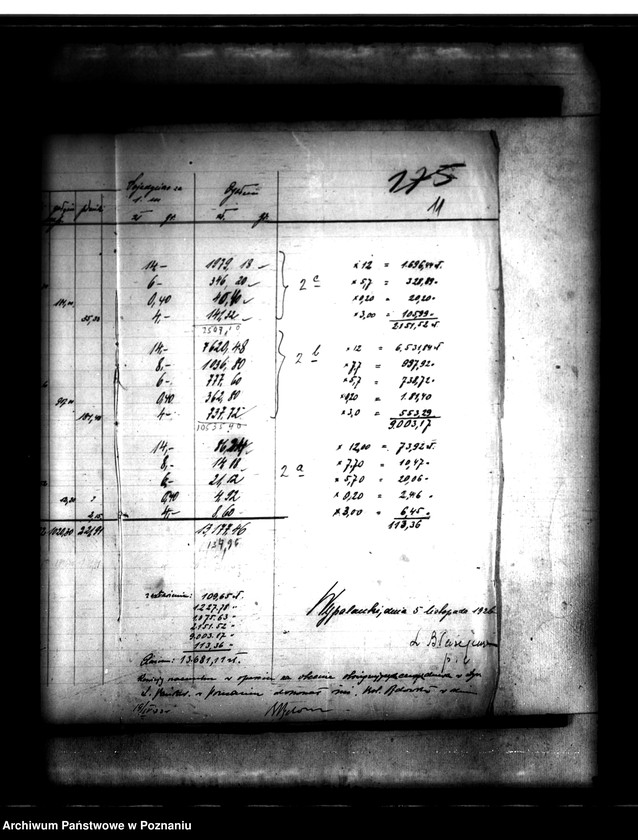 Obraz 16 z jednostki "Parcelacja lasu Witobel 113 powiatu poznańskiego Teofil Bartkowiak"