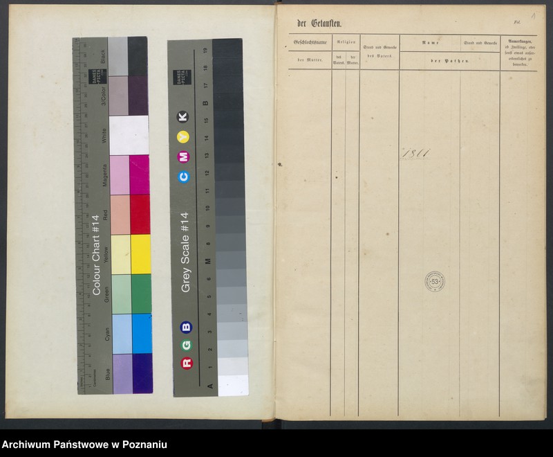 Obraz 3 z jednostki "Duplikat der Taufregister, Trauregister, Todtenregister"