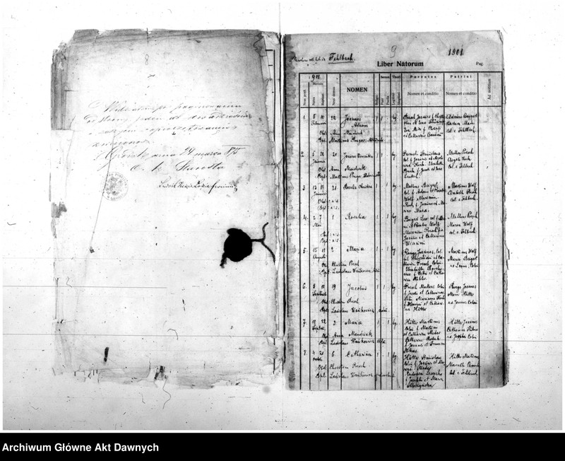 image.from.unit.number "Parafia: różne. Dekanat: różne. Fragmenty akt różnych parafii archidiecezji lwowskiej: 1. Gródek Jagielloński (dek. Gródek) - fragment (prawdopodobnie ekstrakt) księgi urodzeń z lat 1862-1863, 9 s.; 2. Kobylnica/Fehlbach (dek. Lubaczów) - fragment (prawdopodobnie ekstrakt) księgi urodzeń z lat 1901-1904, 1906-1908, 26 s.; 3. Martynów Nowy (dek. Dolina) - fragment księgi zgonów 1871, 1873, 5 s.; 4. Nadwórna (dek. Stanisławów) - fragment księgi urodzeń 1890, 9 s.; 5. Podhajce (dek. Podhajce) - fragment księgi zgonów 1899, 8 s.; 6. Podhorce (dek. Brody) - fragment księgi ślubów 1899-1900, 7 s.; 7. Stanisławów (dek. Stanisławów) - fragment (ekstrakt) księgi zgonów 1876 (pośw. 1877), s. 20; 8. Św. Stanisław (dek. Stanisławów) - fragment (ekstrakt) księgi urodzeń 1929, 2 s.; 9. Tyśmienica (dek. Stanisławów) - fragment księgi zgonów 1876, 2 s.; 10. Załoźce (dek. Brody) - fragment księgi ślubów, lata osiemdziesiąte XIX w., szczątek, 2 s.; 11. Śniatyn (dek. Horodenka) - fragment księgi urodzeń 1882, szczątek 2 s.; 12. Zawałów (dek. Skałat) - fragment (ekstrakt) księgi zgonów 1914, 3 s.; 13. Złotniki (dek. Podhajce) - fragment księgi zgonów 1891, 1 s.."