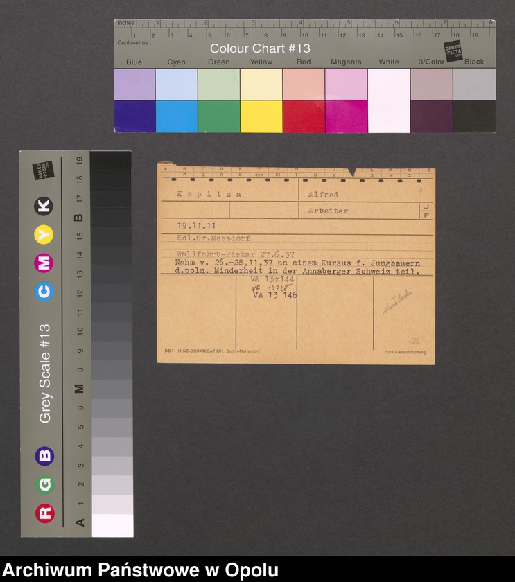 Obraz 3 z jednostki "[Kapitza Alfred, ur. 19.11.1911 r., zam. Gross Massdorf]"