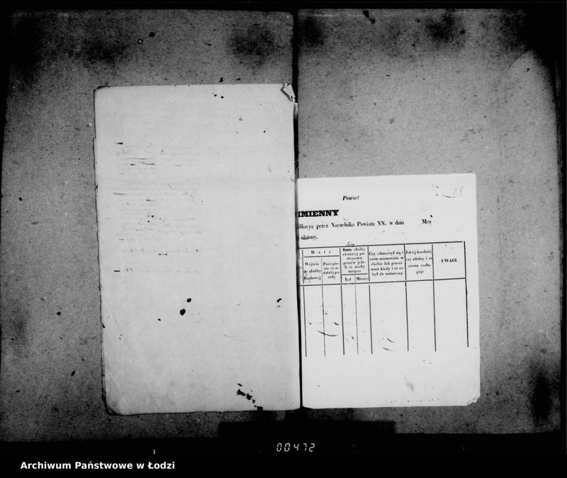 Obraz 17 z jednostki "Akta w przedmiocie urzędników i oficjalistów"