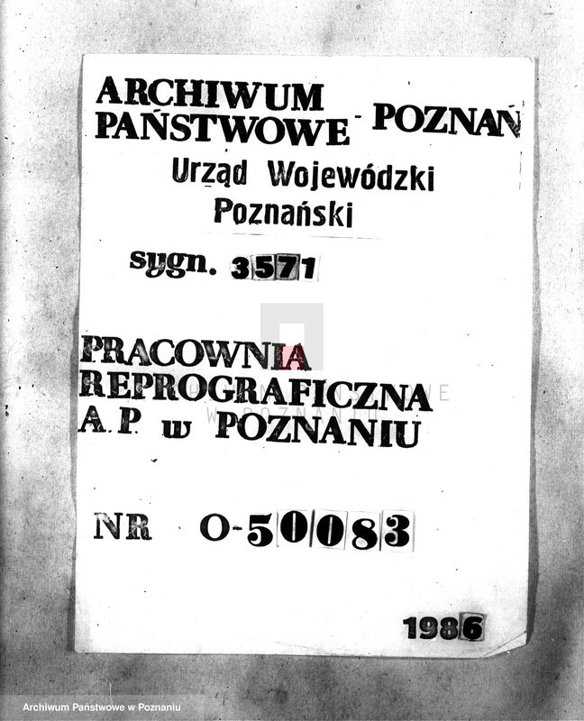 Obraz 1 z jednostki "Nadzór nad gospodarką w lasach majątku Bukowce powiat międzychodzki"