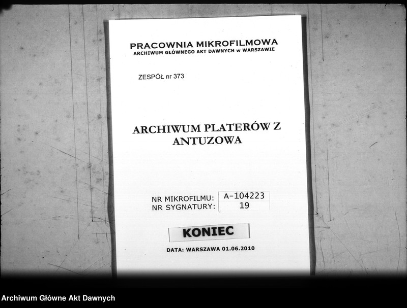 image.from.team "Archiwum Platerów z Antuzowa"