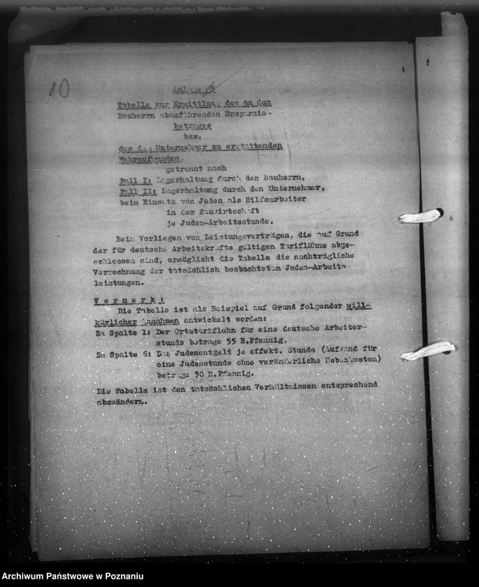 Obraz 14 z jednostki "Kształtowanie cen w budownictwie przy zatrudnianiu Żydów"