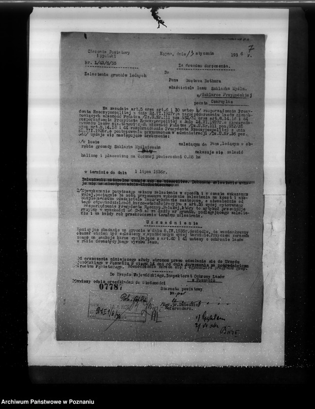 image.from.unit.number "Nadzór nad powiatowymi organami ochrony lasów"