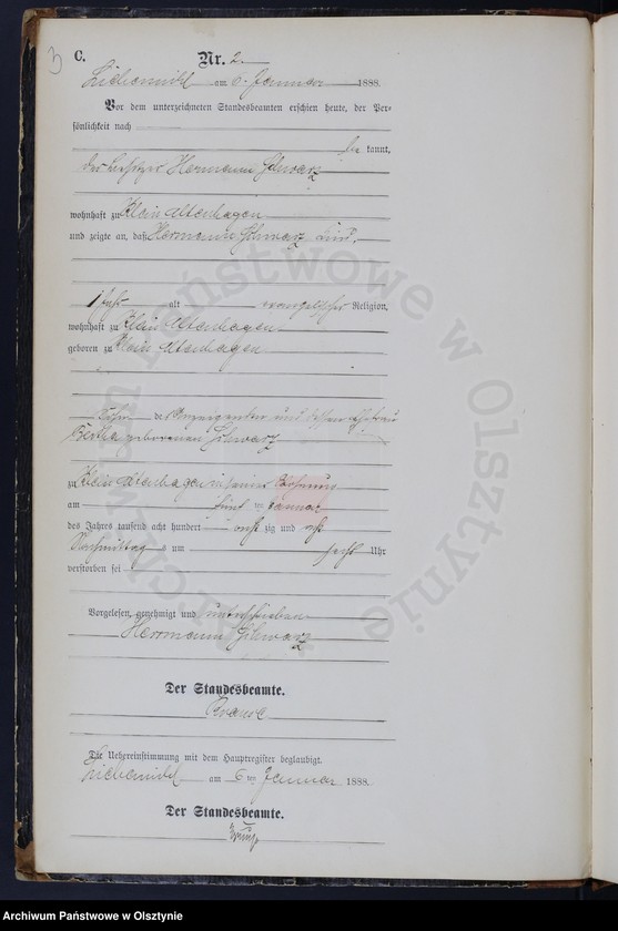 image.from.unit.number "Sterbe-Neben-Register Nr 1 - 118"