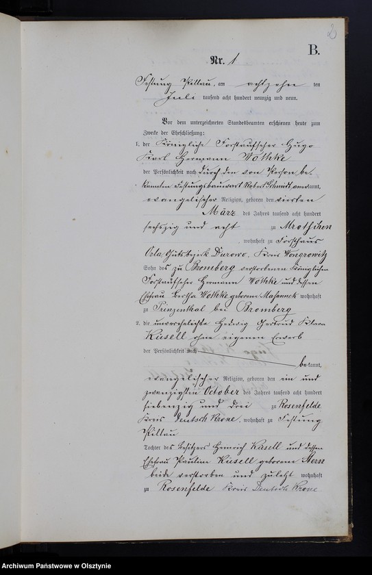 image.from.unit.number "Heiraths-Haupt-Register Nr 1"