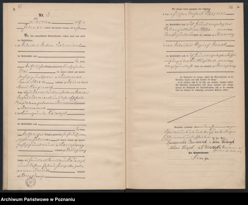 Obraz 10 z jednostki "Księga małżeństw"