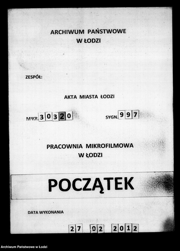 Obraz 1 z jednostki "Akta tyczące się domów propinacyjnych po wsiach w obrębie I-ej mili od miasta będących, które aby bez konsensów zakładane i przenoszone nie były"
