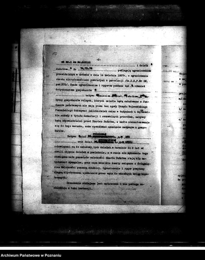 Obraz 14 z jednostki "Przymusowy wykup na cele reformy rolnej majątku Broniewice"