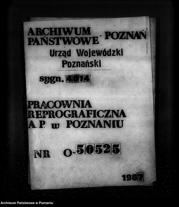 Obraz 1 z jednostki "Majętność leśna Wioska powiat wolsztyński"