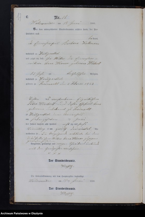 image.from.unit.number "Sterbe-Neben-Register Nr 1 - 39"