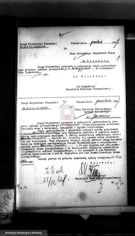 Obraz 5 z jednostki "Zatwierdzenie projektu urządzenia zakładu przemysłowego /cukrowni/ w Witaszycach pow. jarociński"