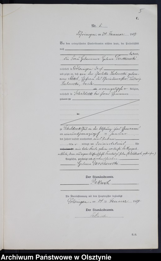 image.from.unit.number "Sterbe-Neben-Register Nr 1 - 26"