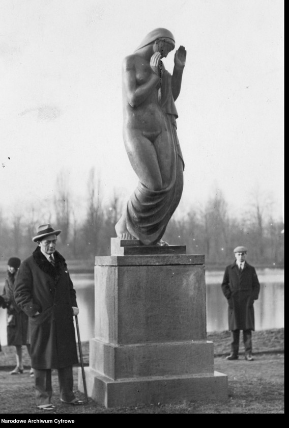 image.from.unit.number "Odsłonięcie rzeźby "Rytm" Henryka Kuny w Parku Skaryszewskim w Warszawie"