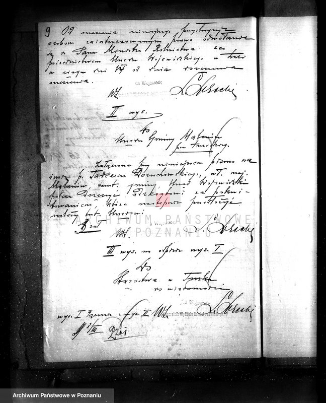 Obraz 16 z jednostki "Uznanie za ochronne powierzchni około 25 ha terenów leśnych pod nazwą,,Bibianna" należących do majątku Malanów powiat turecki"