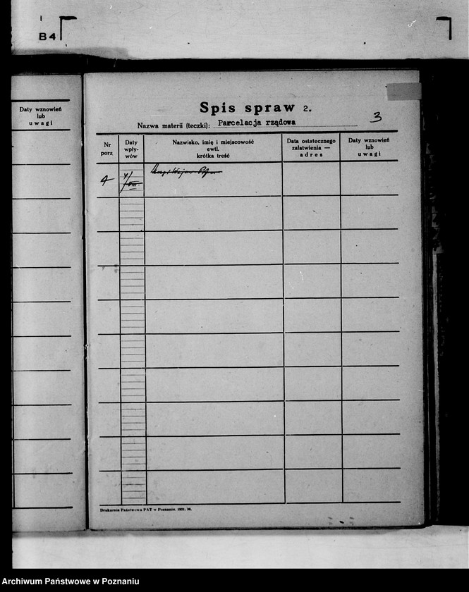 Obraz 7 z jednostki "Spis spraw znak,,R