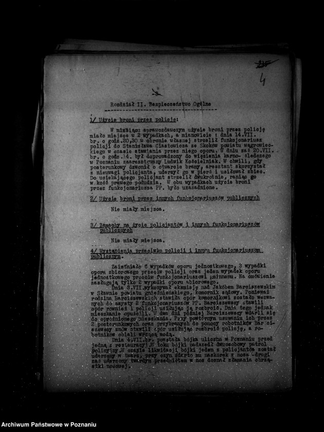 Obraz 9 z jednostki "Sprawozdania okresowe /miesięczne ze stanu bezpieczeństwa/ za miesiące lipiec, sierpień, wrzesień 1937 r. /nr 7-9/"