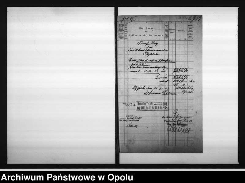 Obraz 5 z jednostki "[Rachunki urzędu budowlanego]"