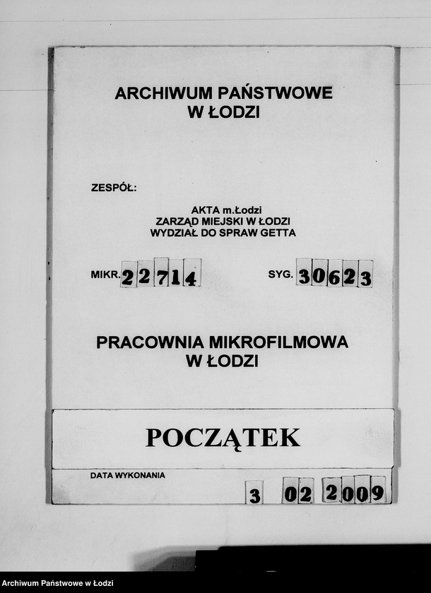 Obraz 1 z jednostki "Lieferscheine Pabianice"