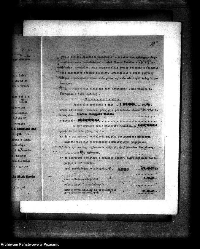 Obraz 15 z jednostki "Operat szacunkowy /parcelowanego majątku Białcz i Chrzypsko powiatu międzychodzkiego"