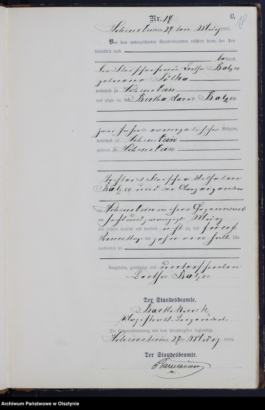 image.from.unit.number "Sterbe-Neben-Register Nr 1 - 65"