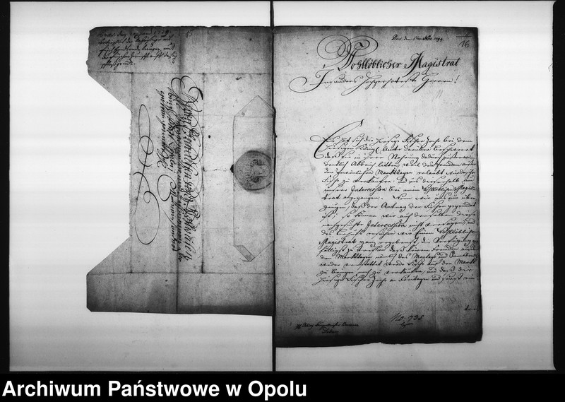 Obraz 13 z jednostki "Acta in Sachen der Fischer bey Oppeln wegen practendirten ausschliessenden Handels mit Fischen, hier in der Stadt Oppeln so wie die Auflösung des ganzen Fischermittels betreffend"