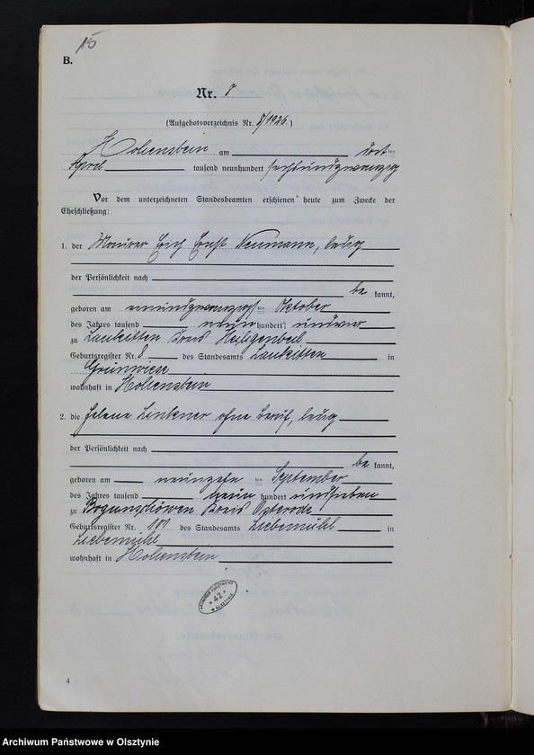 image.from.unit.number "Heirats-Neben-Register Nr 1 - 60"