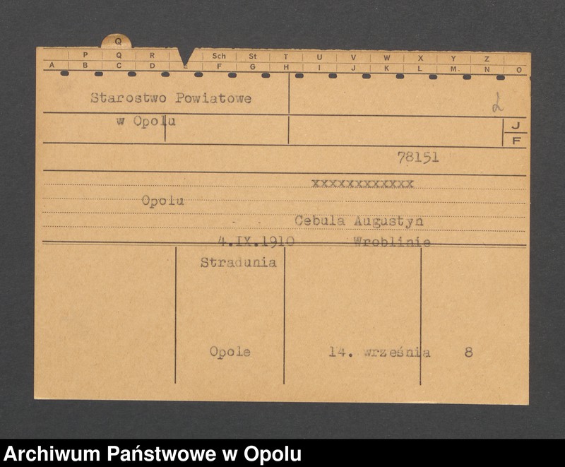 Obraz 4 z jednostki "[Weiss Marie, ur. 17.06.1904 r. Zawadzki]"