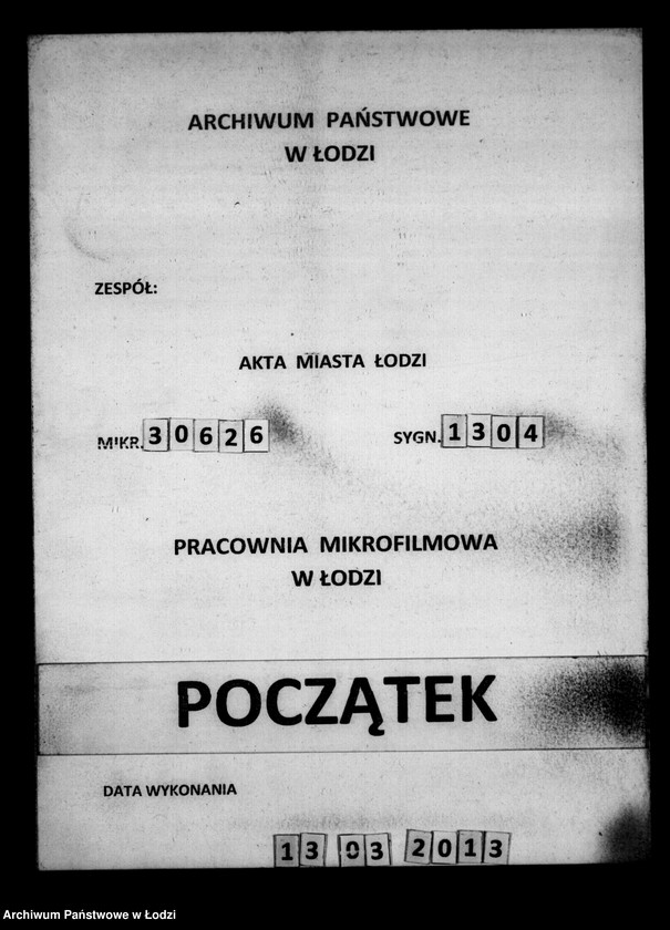 Obraz 1 z jednostki "Akta tyczące się ustanowienia opieki nad nieletnimi po zmarłym Karolu Nyppie"