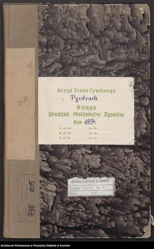 image.from.unit.number "Księga urodzeń, małżeństw, zgonów"