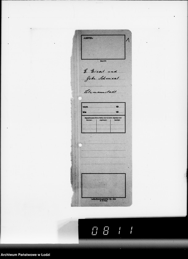 Obraz 5 z jednostki "E. Rechnungen [za dostawy towarów spoza Getta]"