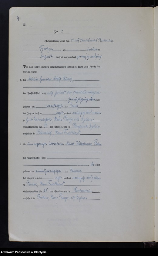 image.from.unit.number "Heirats-Neben-Register Nr 1 - 6 [ Księga małżeństw - wtóropis ]"