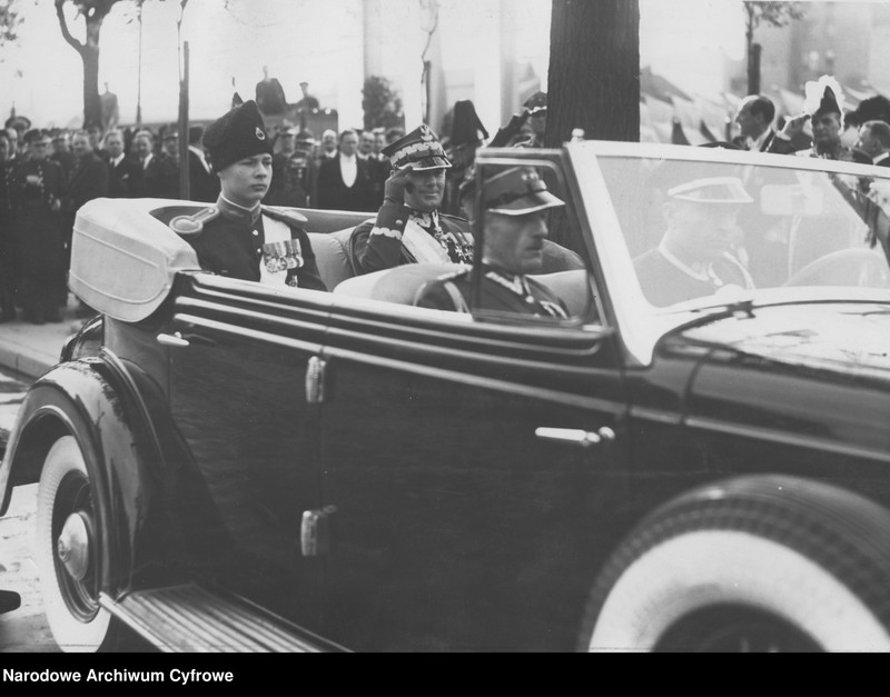 image.from.unit.number "Wizyta oficjalna króla Rumunii Karola II i rumuńskiego następcy tronu księcia Michała w Polsce"