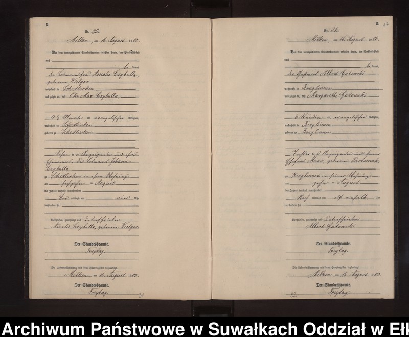 image.from.unit.number "Sterbe-Neben-Register des Preussischen Standes-Amtes Stasswinnen Kreis Lötzen"