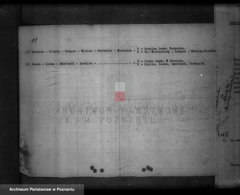 Obraz 16 z jednostki "Zarządzenia i korespondencja policji i władz w sprawach komunikacji drogowej"