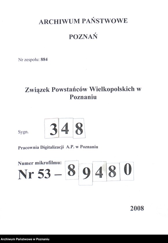 Obraz 1 z jednostki "Wiry, powiat Poznań."