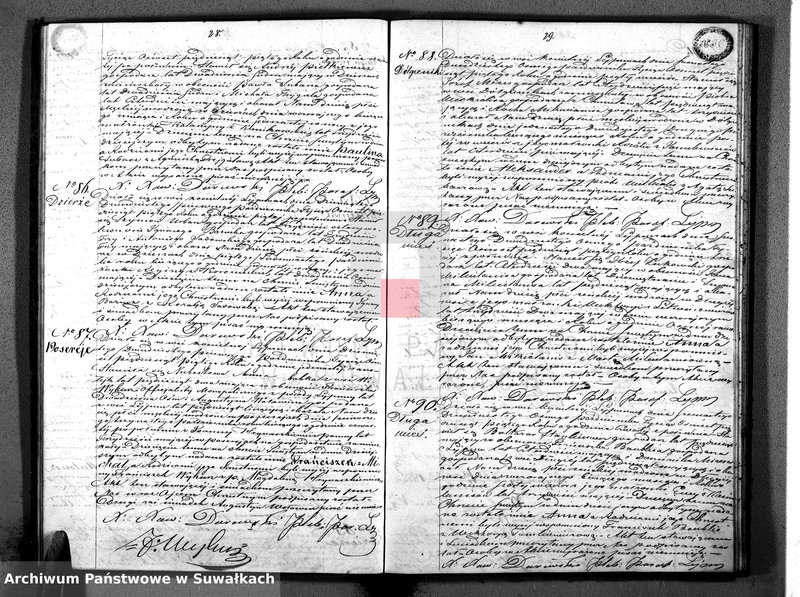 image.from.unit.number "Księga Duplikat Aktów Urodzenia, Małżeństw i Zejscia Parafii Lejpuńskiej z Roku 1855"