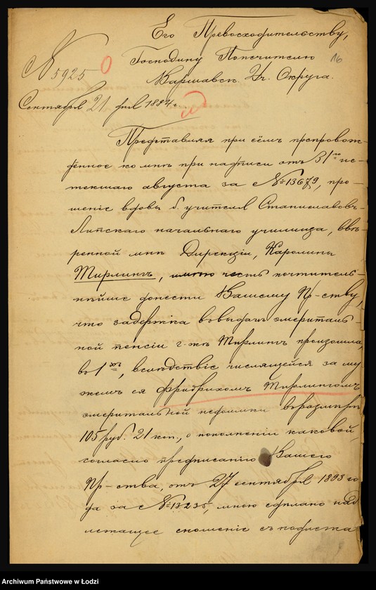 Obraz 18 z jednostki "O službe učitelja Gotliba Tirlinga"