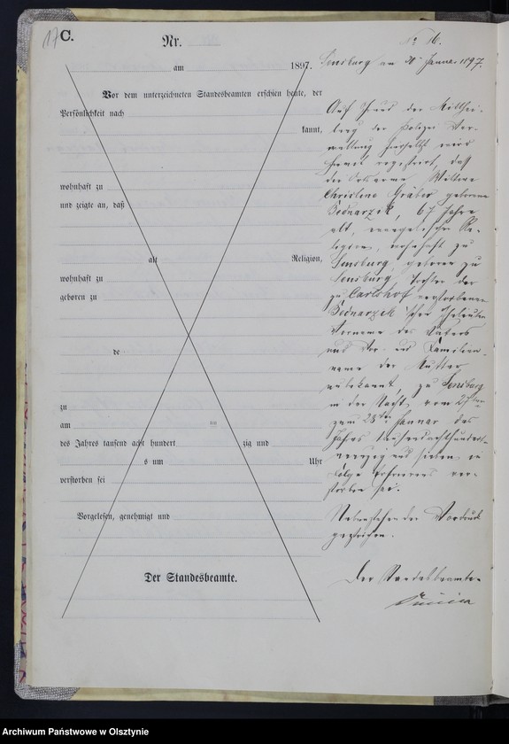 image.from.unit.number "Sterbe-Haupt-Register Nr 1 - 200"